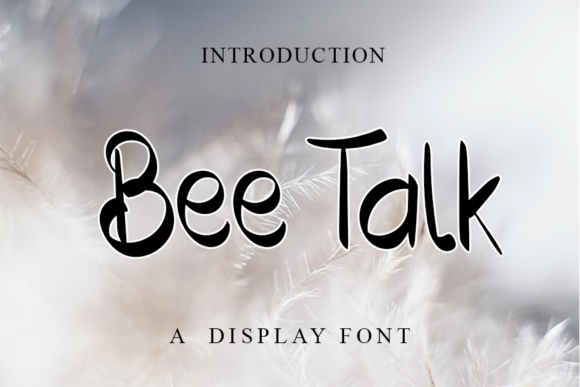 Bee Talk: A Handwritten Font for Business