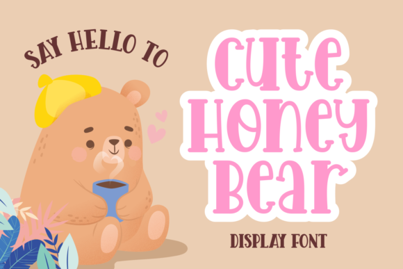 Cute Honey Bear Font
