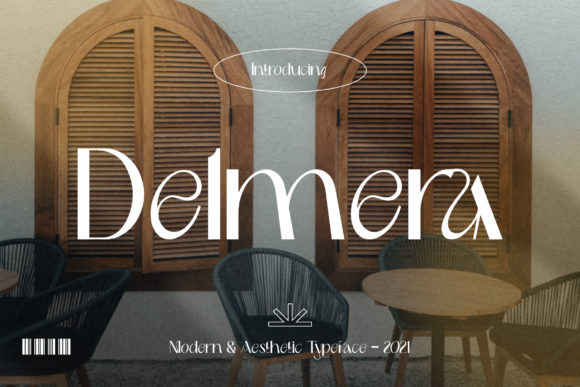 Delmera: A Cool Display Font for Creative Projects