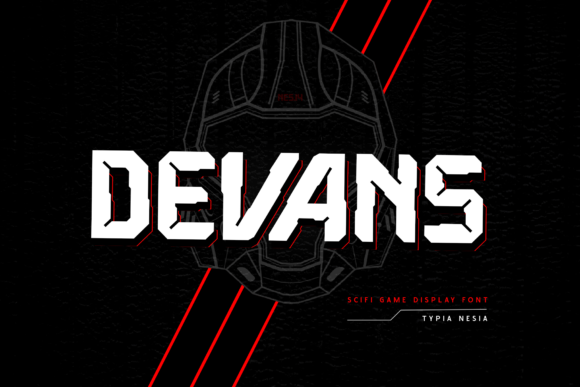 Devans: A Bold Display Font