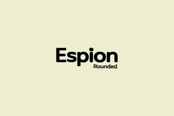Espion: A Bold Display Font for Designers