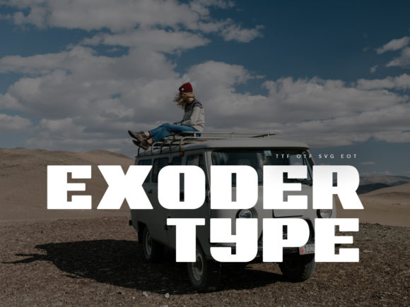 Exoder: A Modern Font for Business Branding
