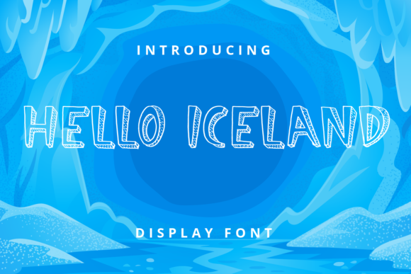 Hello Iceland: A Joyful Display Font