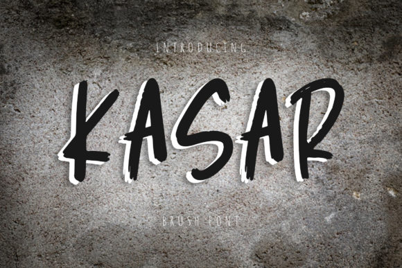 Kasar: A Bold Display Font