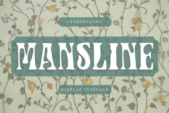 Mansline: A Bold Display Font for Web Design