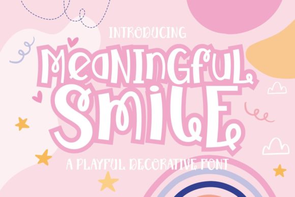 Meaningful Smile: A Font That Smiles Back