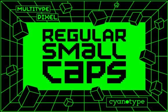 MultiType Pixel: A Bold Font for Business