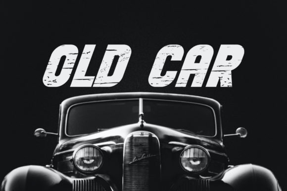 Old Car Font for Bold Branding