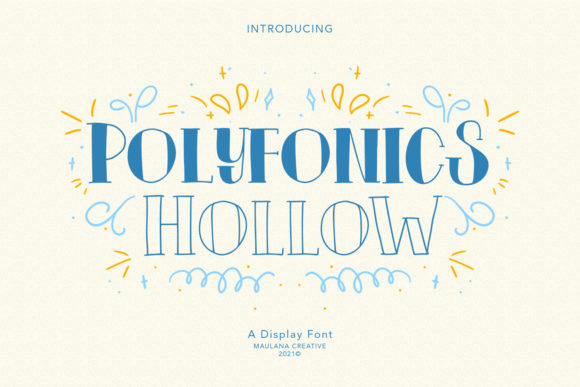 Polyfonics: A Bold Display Font for Creative Campaigns