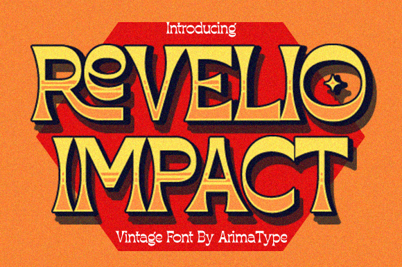 Revelio: A Bold Display Font for Digital Marketing