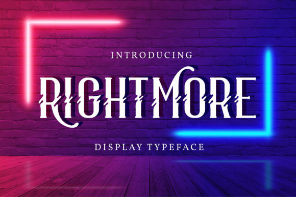 Rightmore: A Bold Font for Digital Campaigns