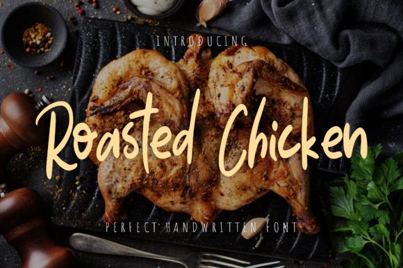 Roasted Chicken: A Bold Display Font