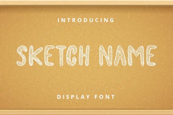 Sketch Name Font for Business