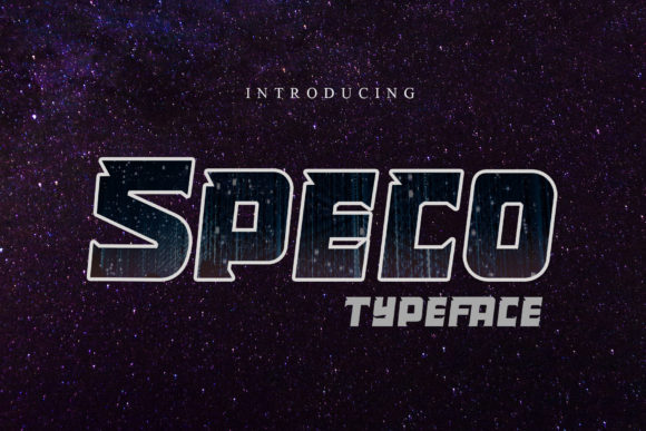 Speco: A Bold Font for Business