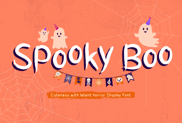 Spooky Boo: A Creepy Yet Fun Display Font
