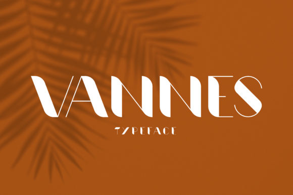 Vannes: A Modern Display Font
